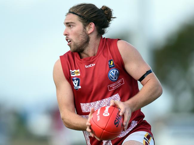 Josh Connell playing for Tyabb.