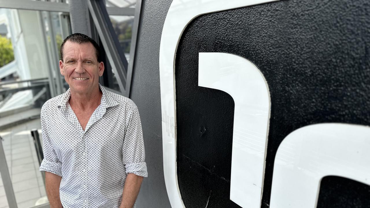 Owner Ken Woods before the $400,000 renovation to the Rolling Rock nightclub. Picture: Letea Cavander