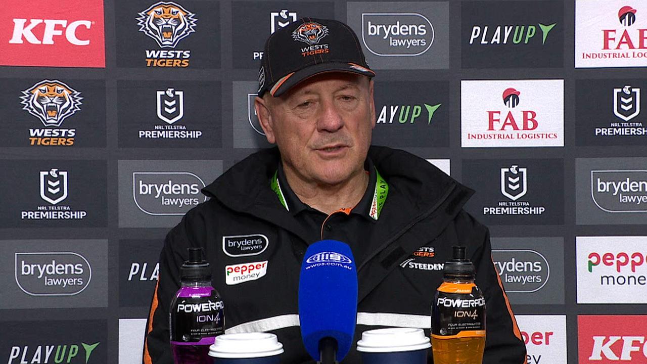 Tim Sheens was disappointed with the referees.