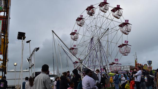 The Warrnambool Show was crowded with guests over the weekend.