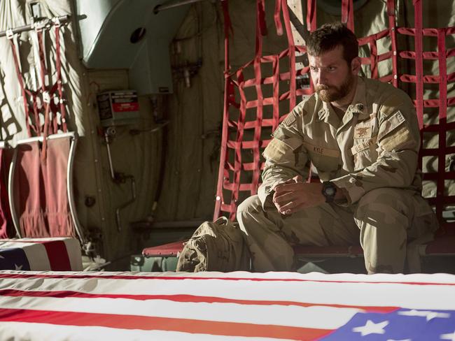 Bradley Cooper stars as Navy SEAL Chris Kyle in American Sniper.