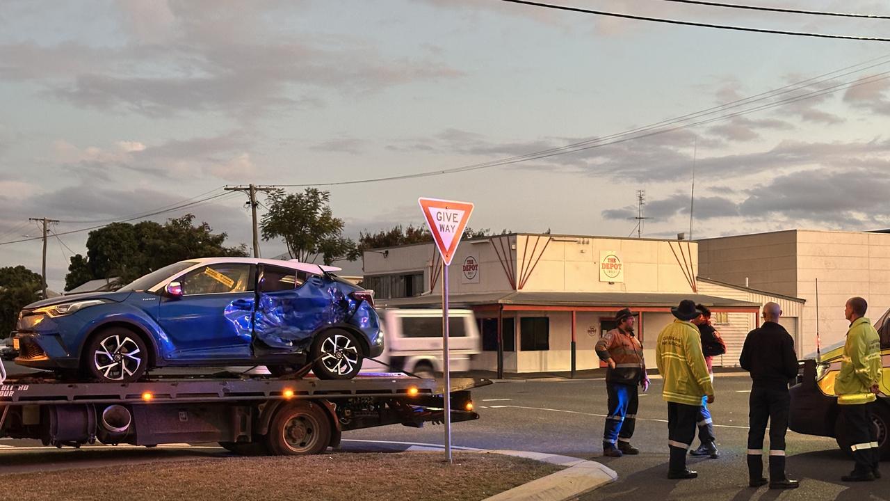 Two taken to hospital after Rockhampton crash