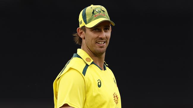 Mitchell Marsh will captain Australia in South Africa. Picture: Darrian Traynor/Getty Images