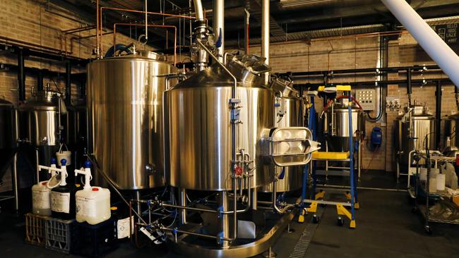 One of the pioneer Marrickville craft breweries, Batch Brewing Co. Picture: AAP/Jennifer Soo