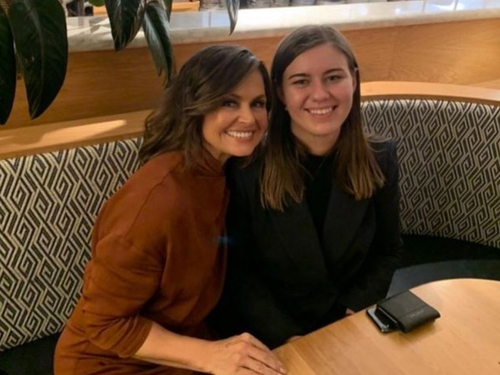 Lisa Wilkinson with Brittany Higgins. Picture: Instagram