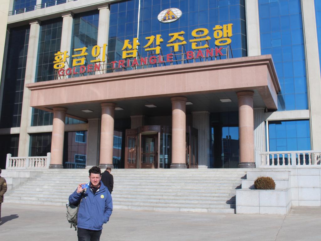 It was bizarrely easy to open a North Korean bank account. Picture: Tommy Walker