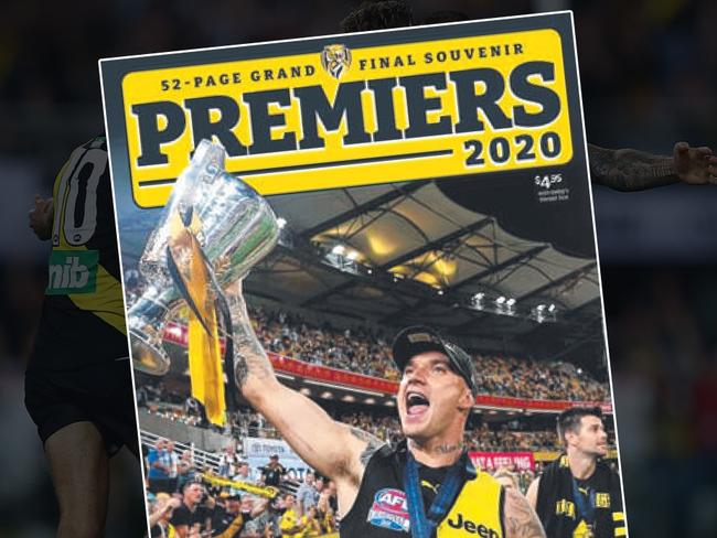 52-page souvenir Richmond Premiers magazine