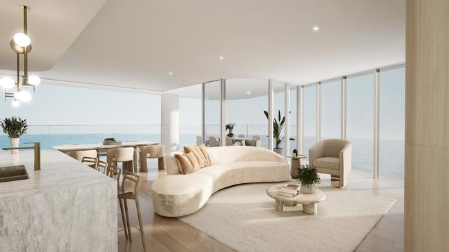 Artist impressions of Main Beach tower, La Mer.