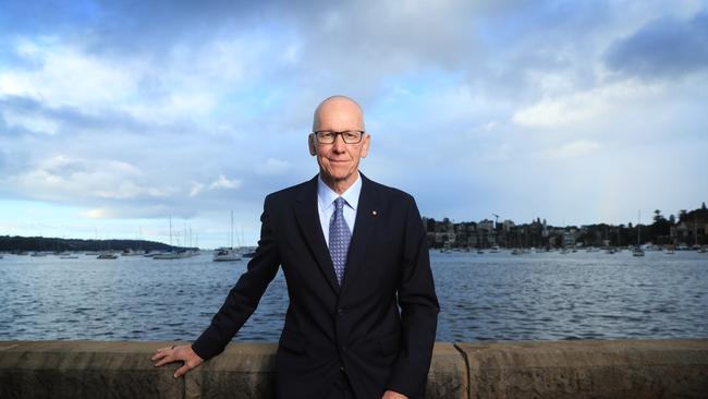 Geoff Wilson at Double Bay in Sydney's east. Picture: John Feder / The Australian