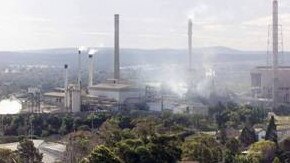 The former Pasminco lead and zinc smelter site at Boolaroo in NSW