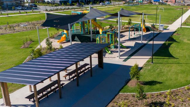 Harmony community launches new park with cycling track, gym equipment, soccer fields. Picture - contributed.