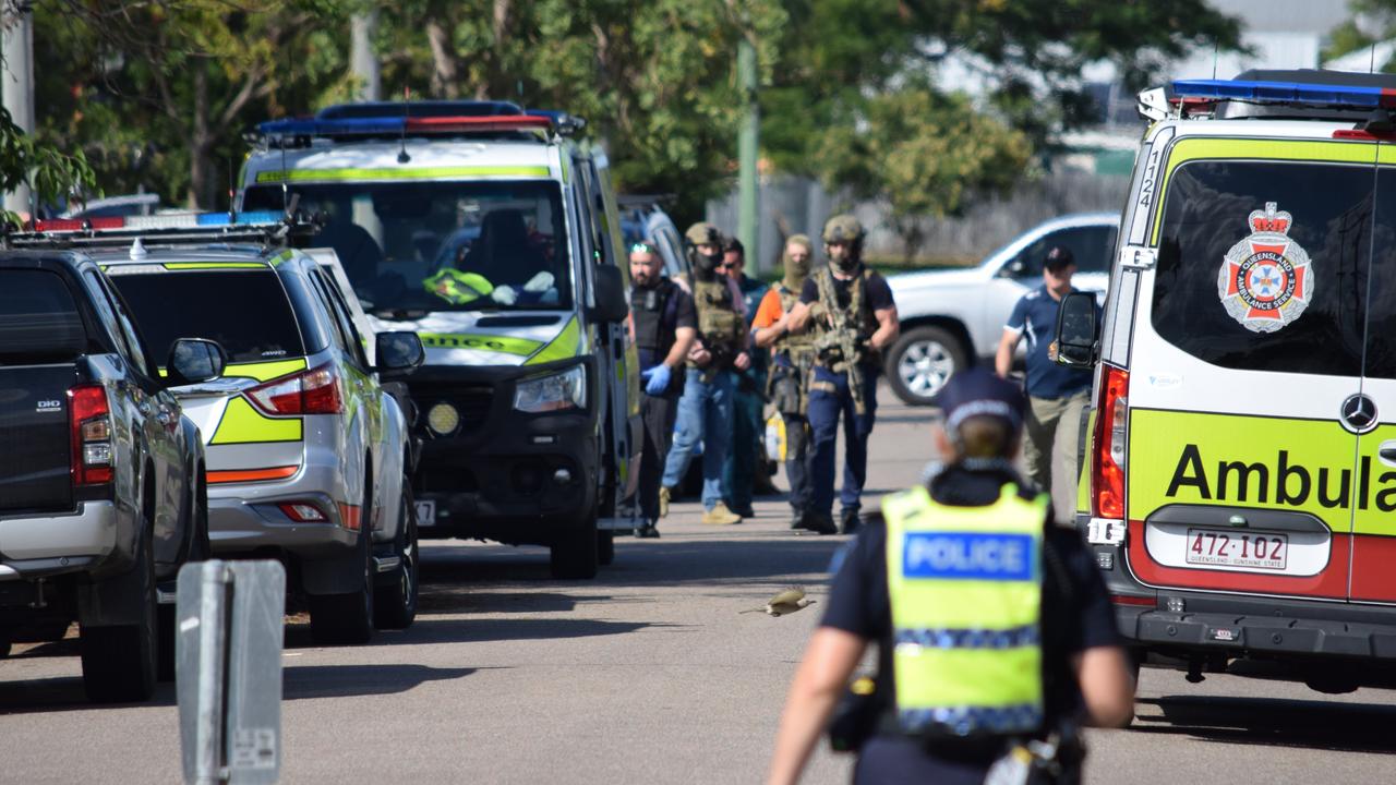 Townsville police locked down multiple streets in West End July 12, 2024 as a tactical team negotiated with a man inside a home on Nix Street.