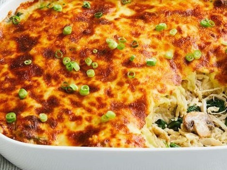 French onion chicken rice bake.