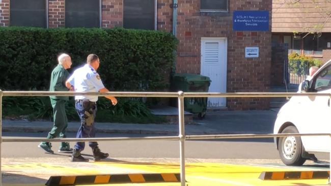 Ivan Milat pictured leaving Prince of Wales hospital following cancer treatment. Picture: 7News