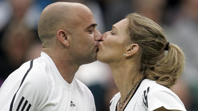 The No. 1 sporting power couple needs no introduction. Picture: AP Photo/Alastair Grant