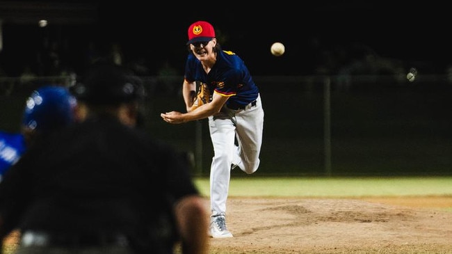 Tyler Howarth has emerged as a top SA youngster. Picture: Baseball Australia