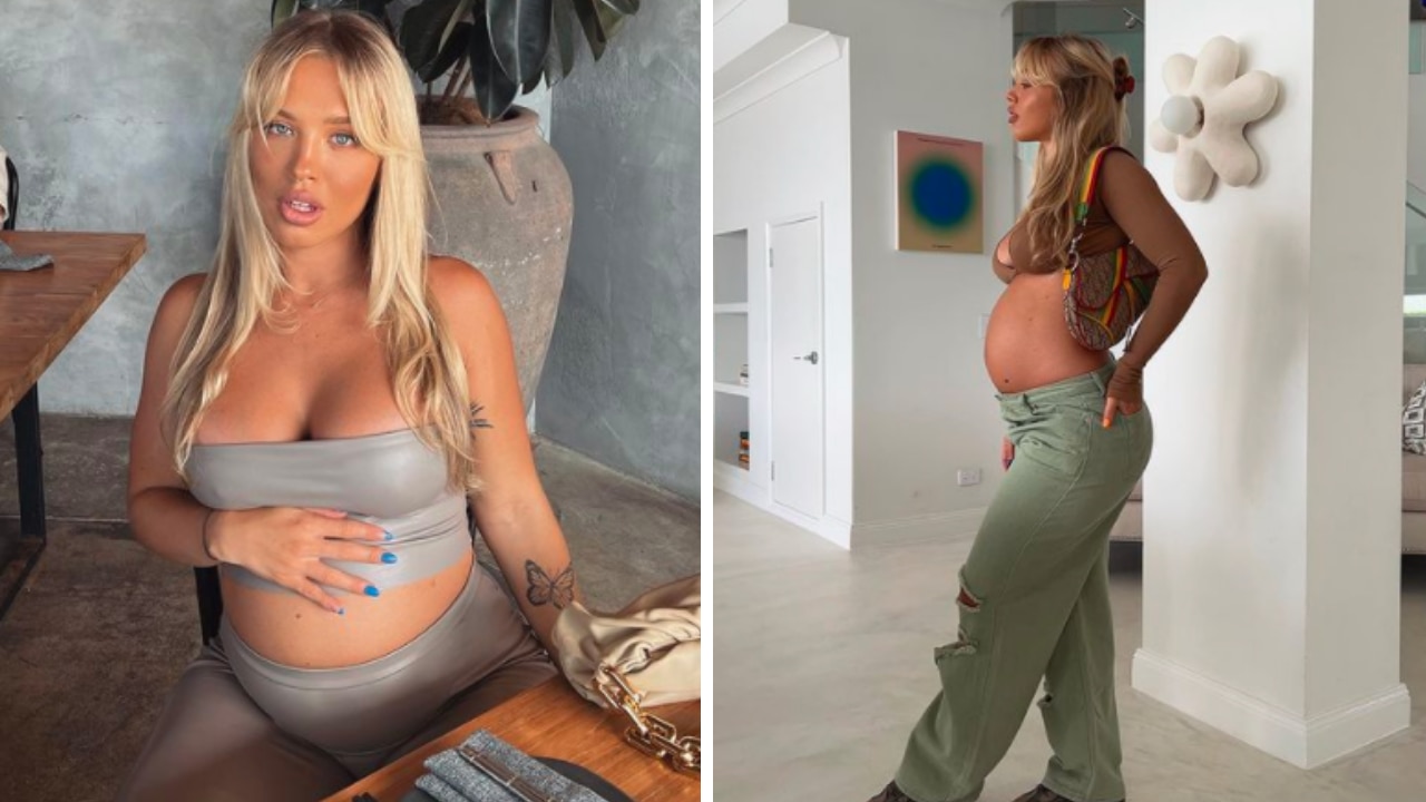 Black Cartoon Porn Pregnant Belly S - Influencer Tammy Hembrow's pregnant belly trick shocks fans | Kidspot