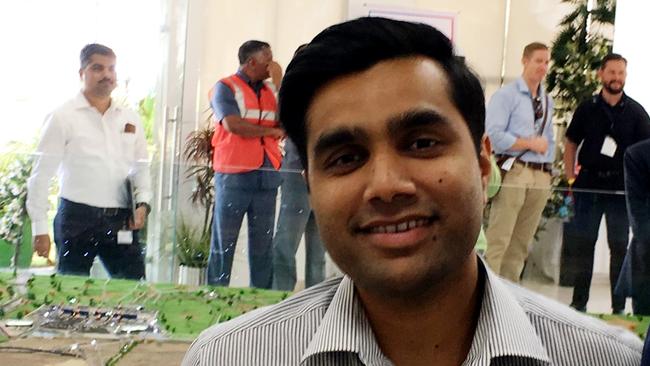 Adani chairman Gautam Adani's son Karan.