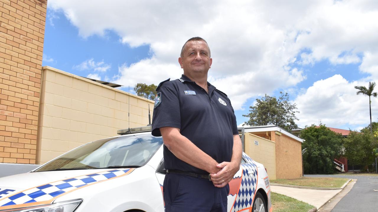 Senior Sergeant Rowland Browne at Gatton Police Station on January 3, 2019.