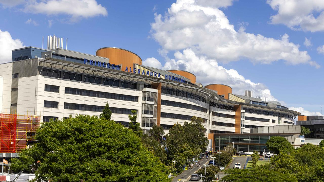 The incident happened on the psychiatric ward of the Princess Alexandra Hospital in Woolloongabba. Picture: Richard Walker