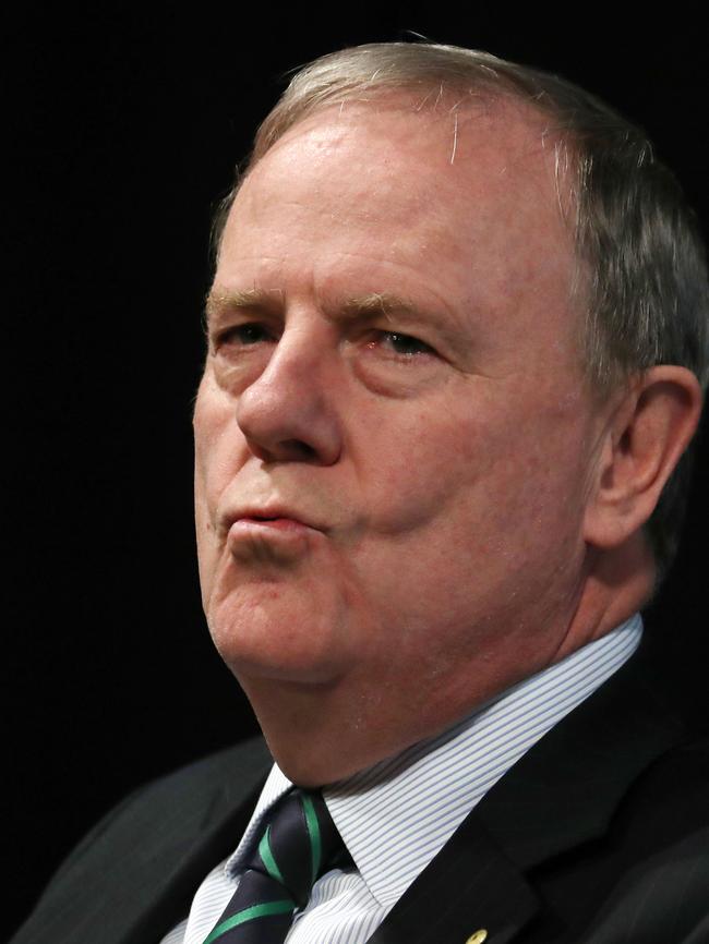 Former treasurer and Future Fund chairman Peter Costello. Picture Gary Ramage