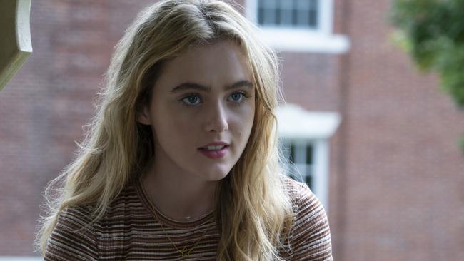 Kathryn Newton in the Netflix drama, The Society.