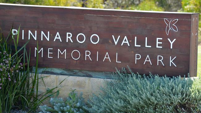 Martin is being farewelled at Pinnaroo Valley Memorial Park in Padbury.