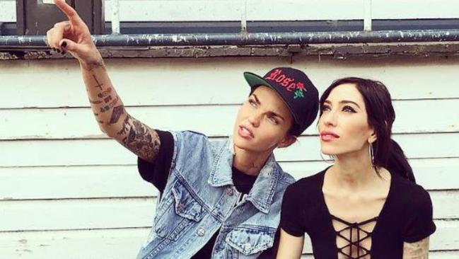 Ruby Rose and Jessica Origliasso are officially dating again. Picture: Supplied