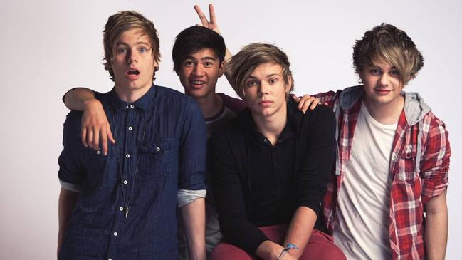 5SOS have come a long way from their humble teen beginnings. Picture: Supplied.