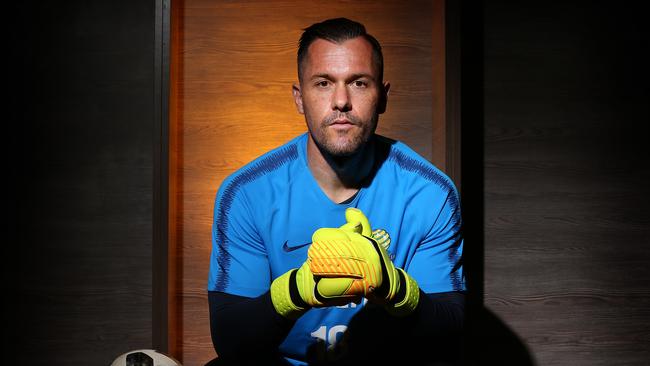 Socceroos goalkeeper Danny Vukovic. Picture: Toby Zerna