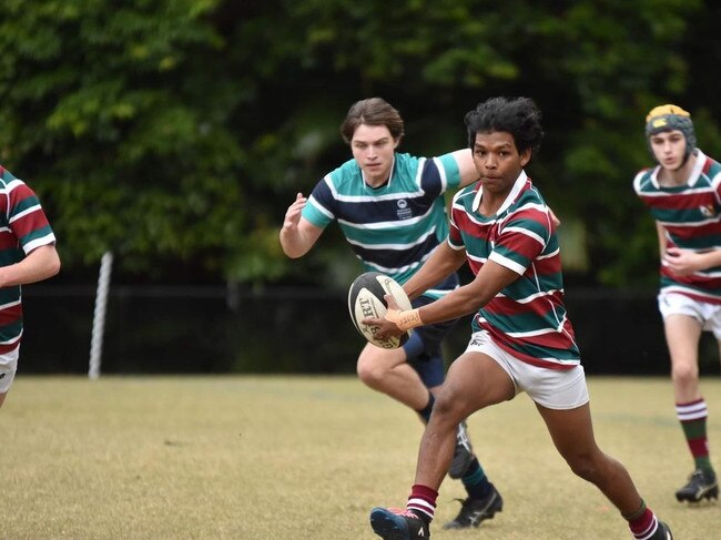 Scott Taat- playing then for Scots PGC- against Matthew Flinders' 1st XV in 2022 (Photo: File)