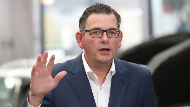 Premier Daniel Andrews is facing a tough challenge in his Mulgrave seat. Picture: David Crosling