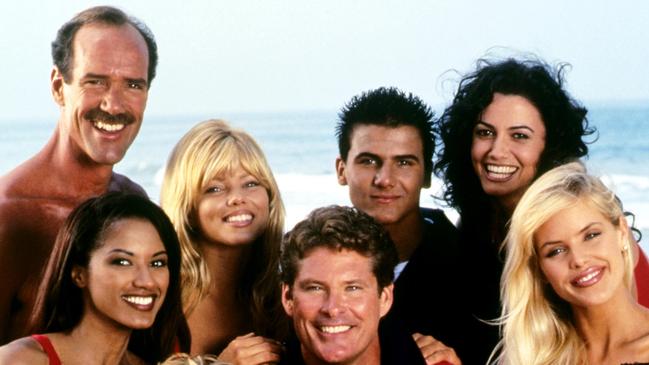 The cast of Baywatch. Picture: Alamy