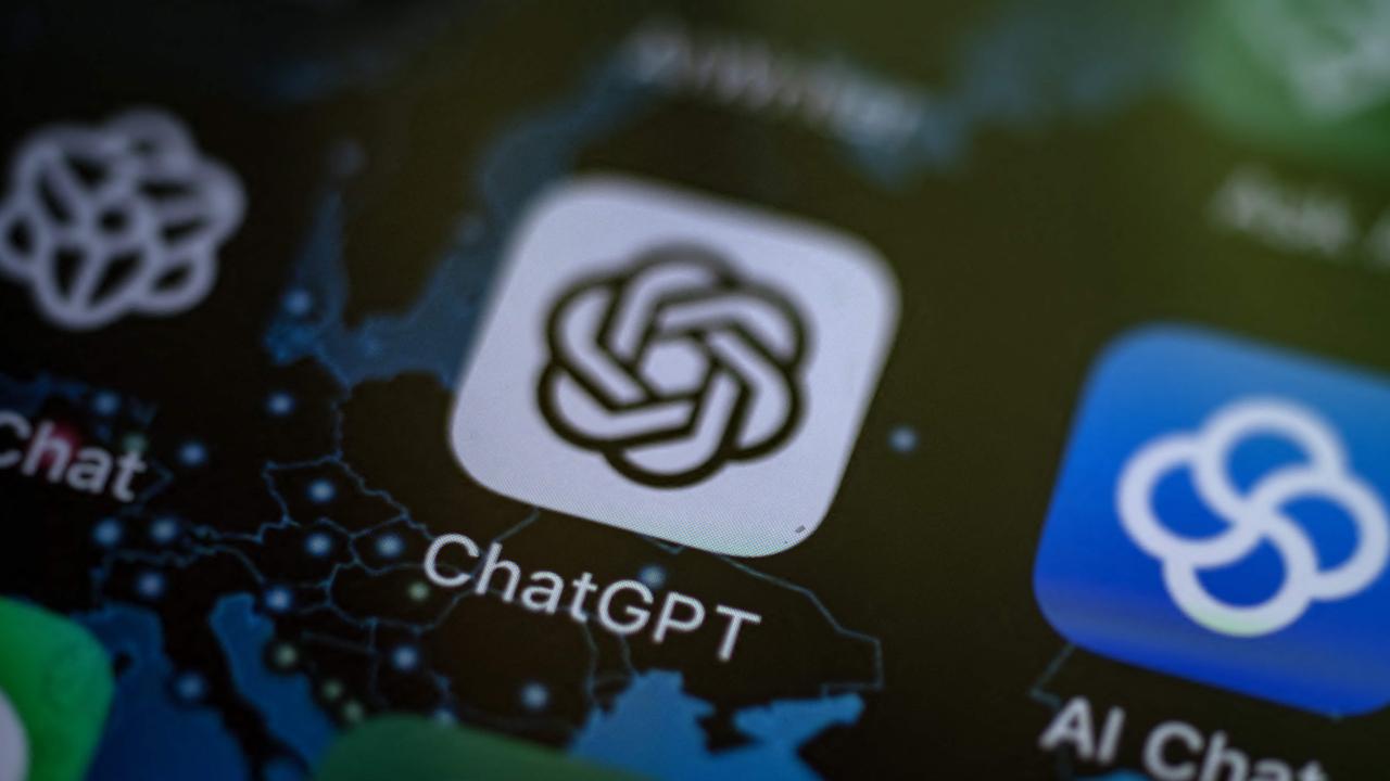 A surprising number of Gen Zers are using ChatGPT to help them further their careers. Picture: Olivier Morin/AFP