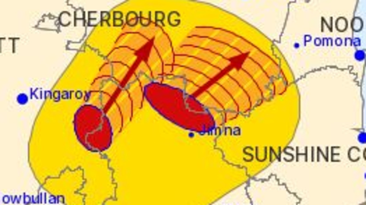 Large hail, damaging winds: Warnings issued as storms on move across SEQ