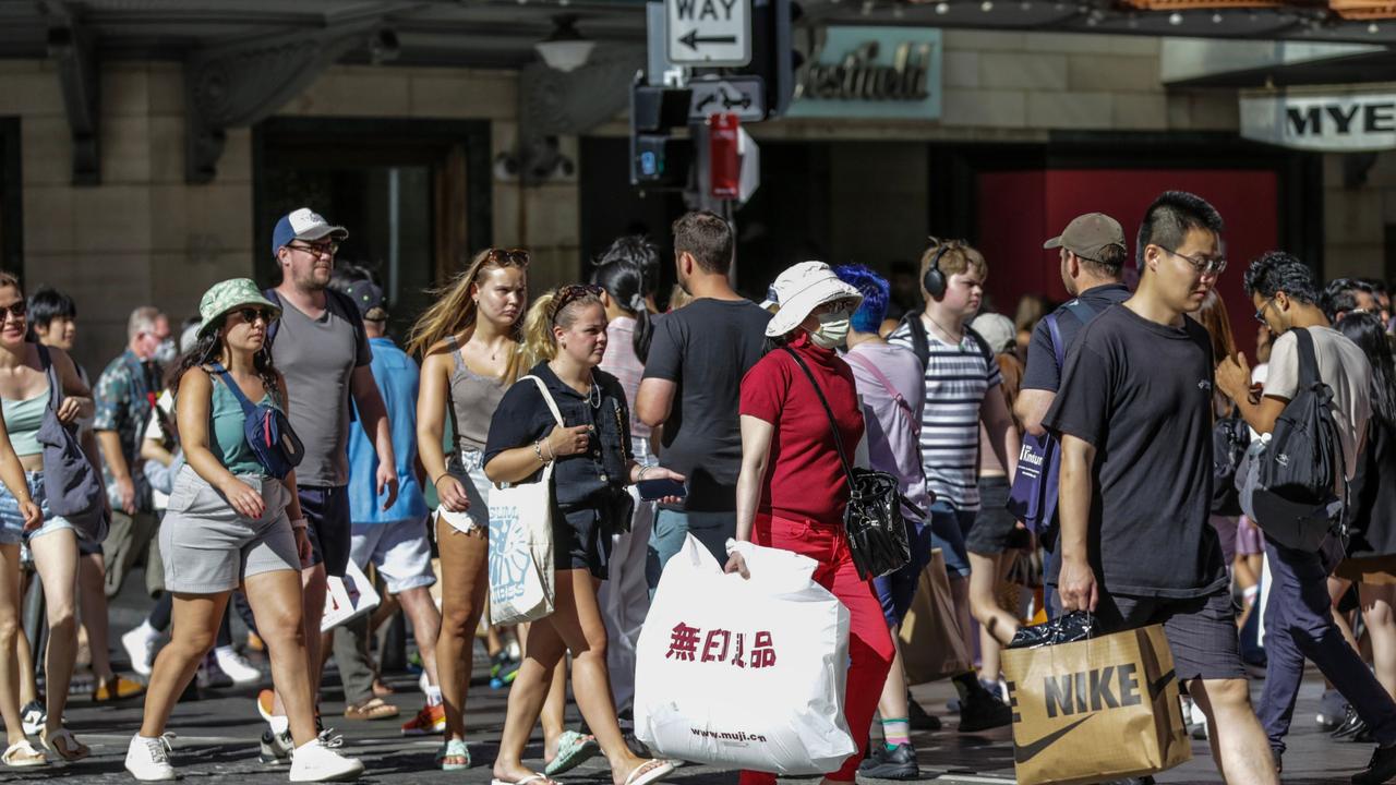 Retail therapy shows no signs of abating. Picture: Roni Bintang/Getty Images