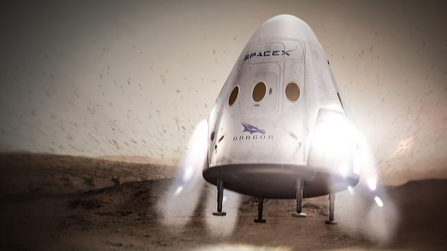 SpaceX plans to send its Dragon spacecraft to Mars as early as 2018.