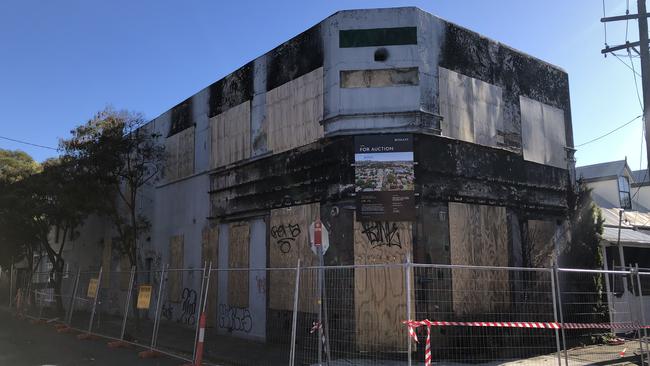 Newtown boarding home Vajda House listed for sale as a “fire damaged blank canvas” with “endless possibilities”. Picture: Supplied