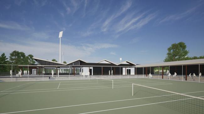 Proposed redevelopment of Lyndoch Recreation Park. Picture: dasharchitects