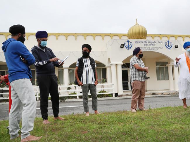 The temple has been deep cleaned. Picture: NCA NewsWire/ David Crosling