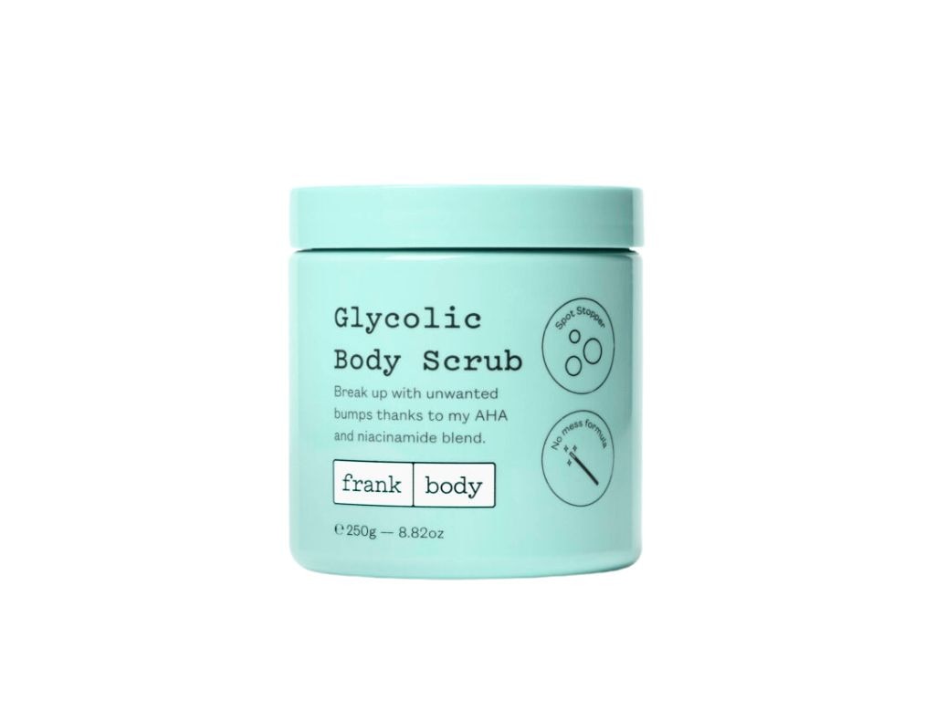 Frank Body Glycolic Body Scrub.