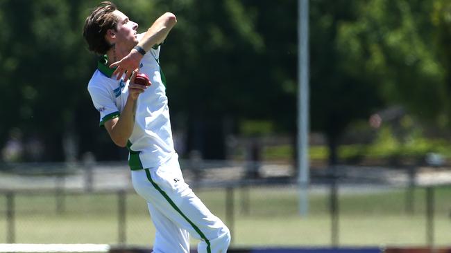 Josh Smiley in action for East Sunbury. Picture: Hamish Blair