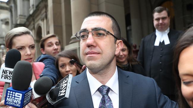 Faruk Orman leaves the court of appeal in Melbourne last July. Picture: AAP