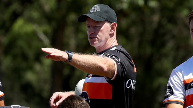 Michael Maguire hasn’t lost his passion for coaching after being dumped by Wests Tigers. Picture: Toby Zerna