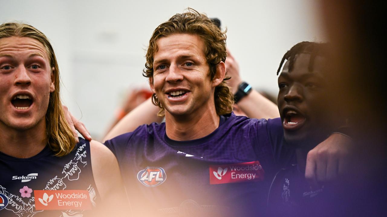 Fyfe has been a champion for Fremantle. Photo by Daniel Carson/AFL Photos via Getty Images