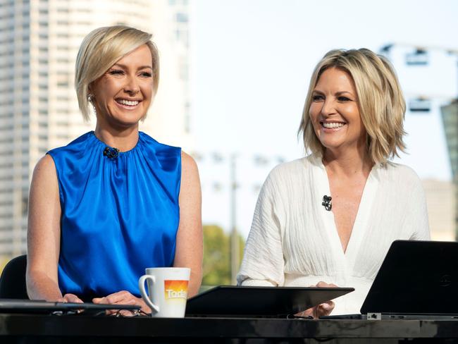 Nine had to find somewhere to park Deb Knight, left, after bringing in Karl Stefanovic and Allison Langdon for the Today Show — and my job was suddenly in the spotlight.