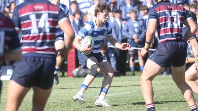 GPS First XV rugby grand final between TSS and Nudgee College.9 September 2023 Southport Picture by Richard Gosling