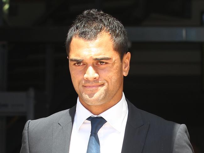 Southport Court ,Reds Player Karmichael Hunt Photo Michael Ross