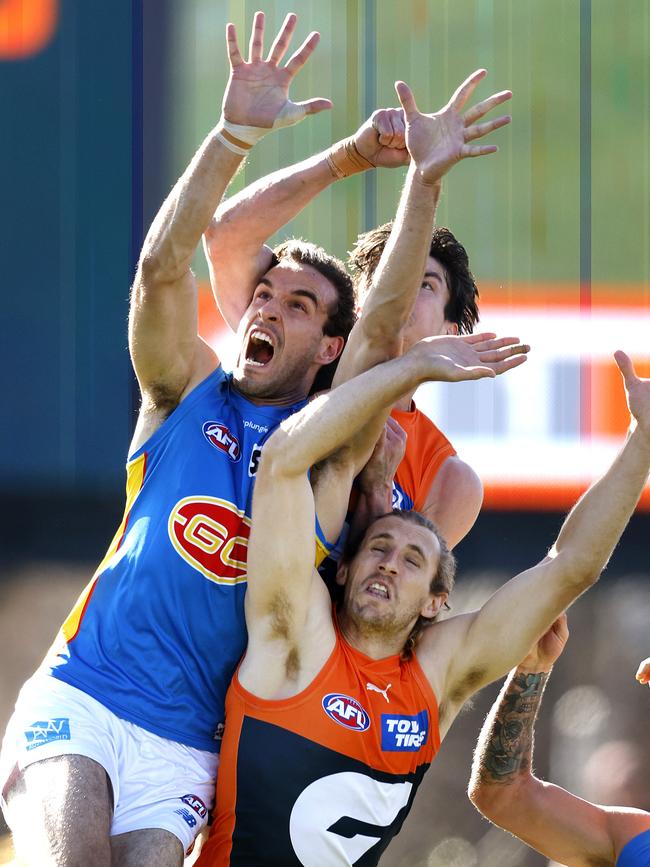 Ben King has not kicked a goal since Round 15. Photo by Phil Hillyard