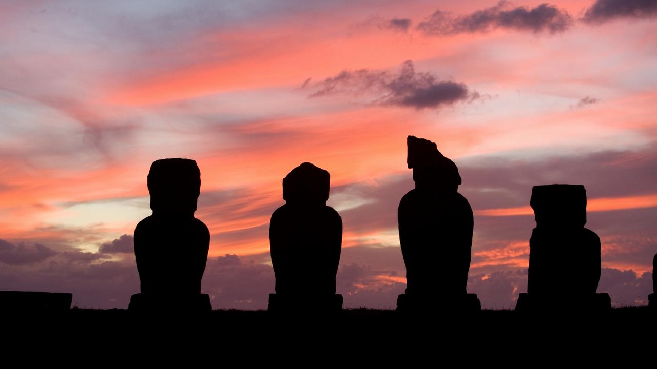 A sunrise on Easter Island. Picture: Visit Chile